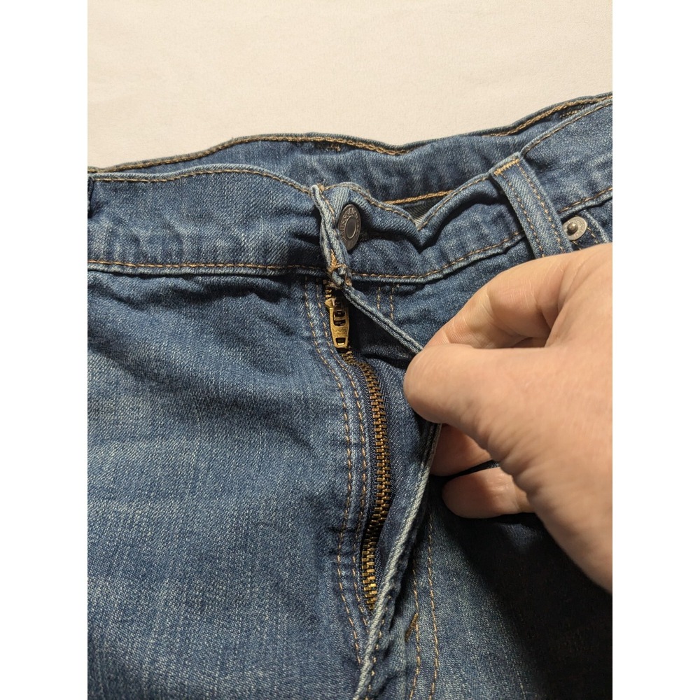 LEVIS 511 SLIM FIT Men 38X31 Stretch Denim Blue Jeans - Picture 12 of 15